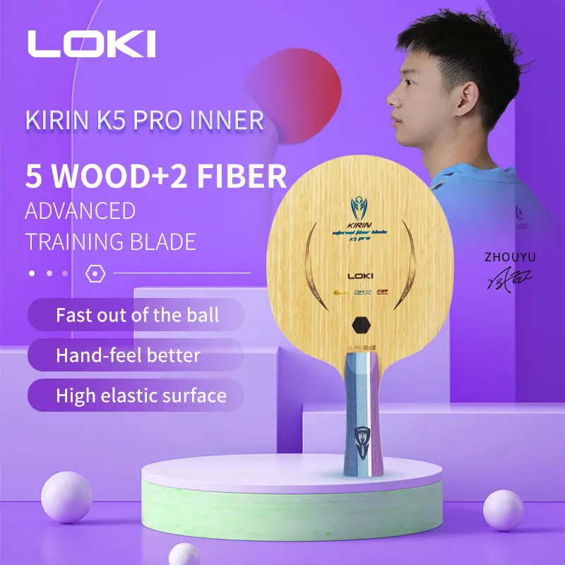 Table Tennis Movie - LOKI K5 PRO Table Tennis Blade