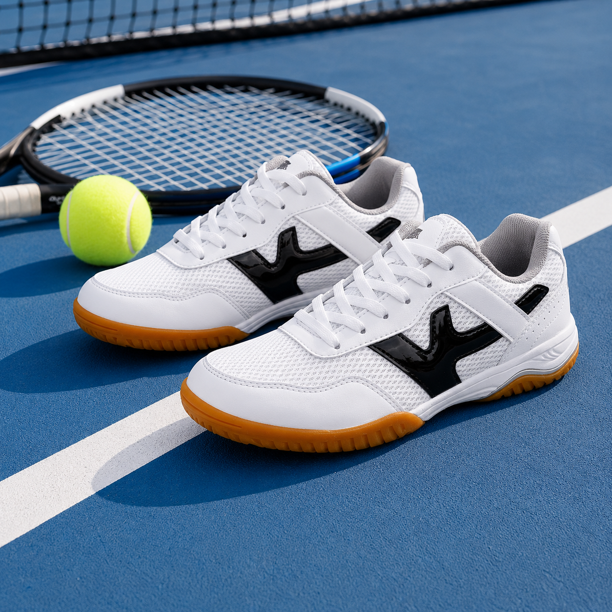 Table Tennis Athlete - Professional Men's Badminton Shoes Table Tennis