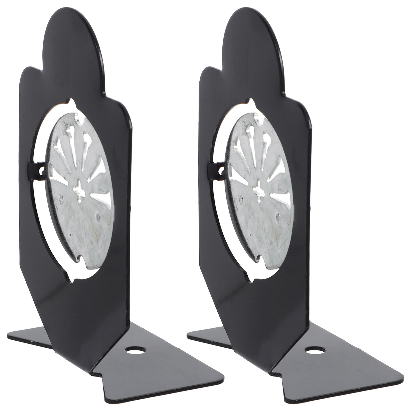 Practice Target Board - 2Pcs Metal Rotatable Outdoor Target Board