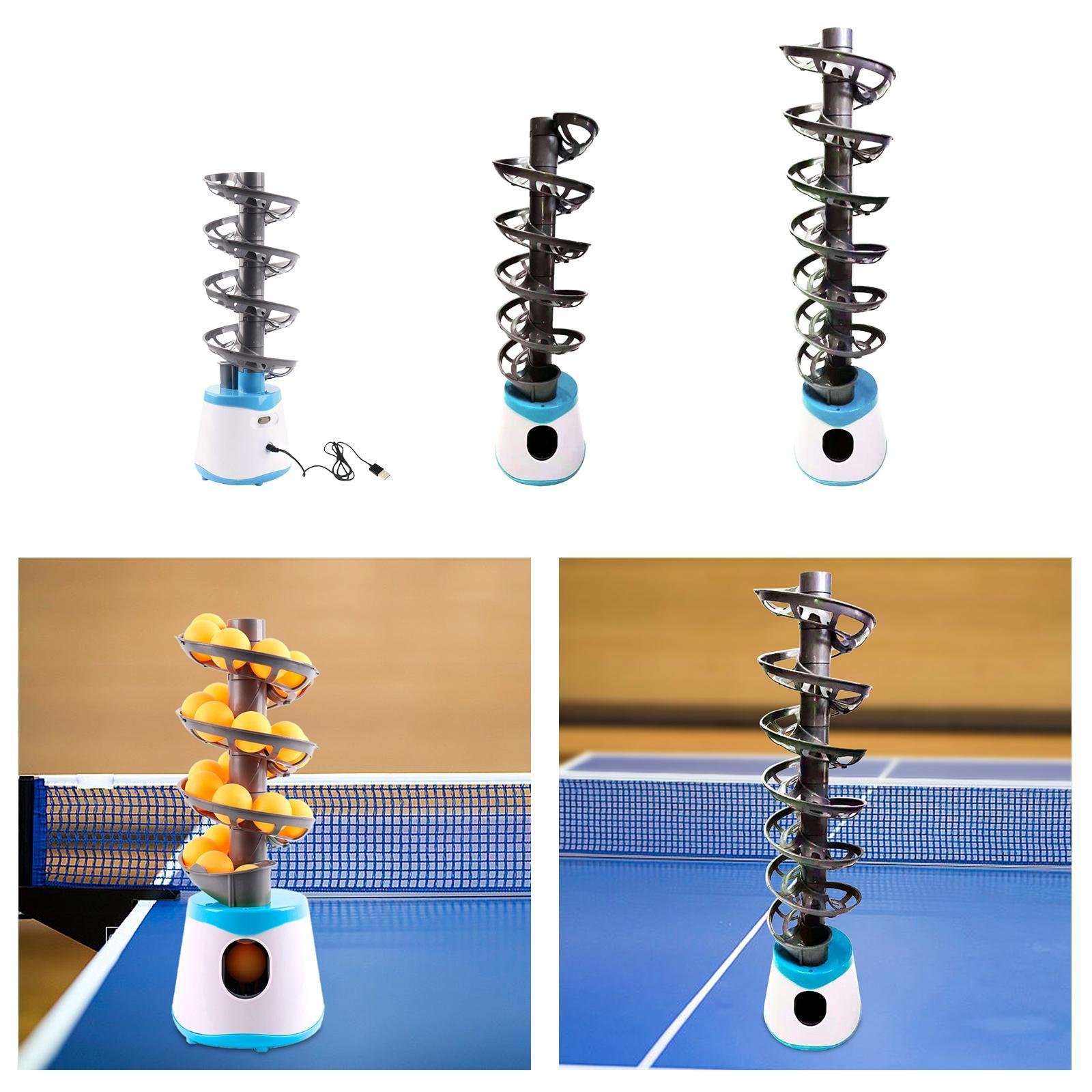 Table Tennis Gun - Table Tennis Robot Professional Pitching Launcher