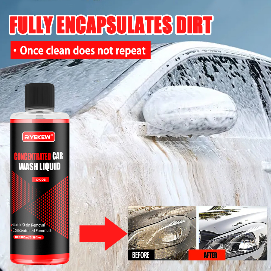Rubber Cleaner Foam - Car Shampoo High Concentration Car Accessories