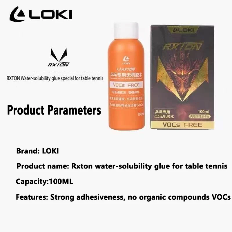 LOKI Waterbased Glue 100ml Wat - Table Tennis Club ulasan dan harga