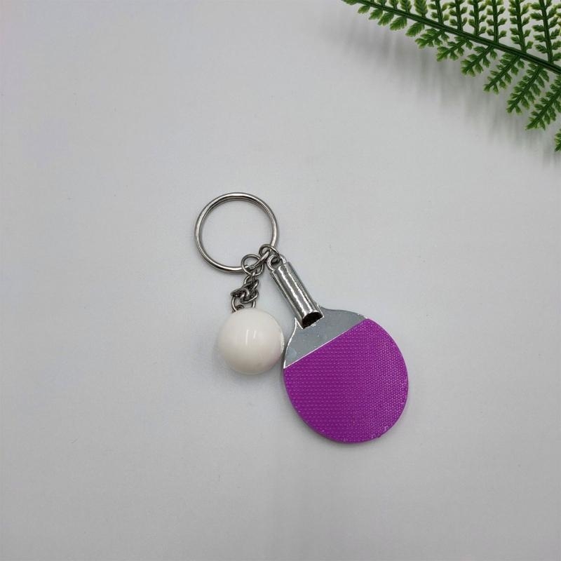 Q39E Sport Mini Metal Table Te - Table Tennis Keychain ulasan dan harga