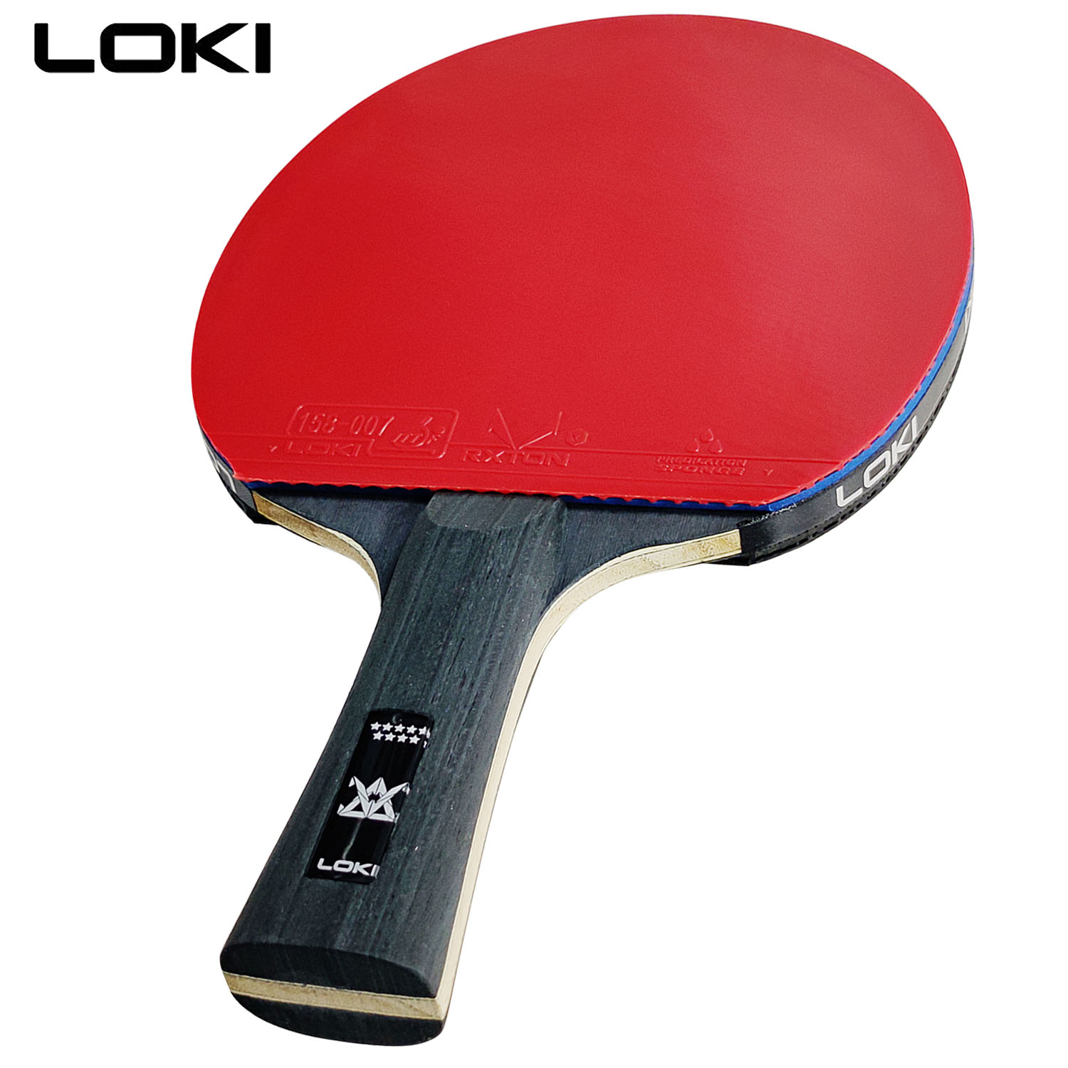 LOKI 9 Star Table Tennis Racke - Table Tennis Movie ulasan dan harga
