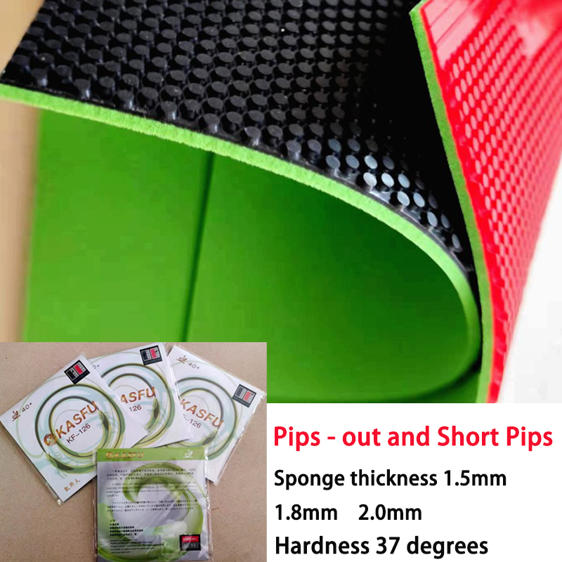 KASFU KF-126 Table Tennis Rubb - Table Tennis Rubber Anti Spin ulasan dan harga