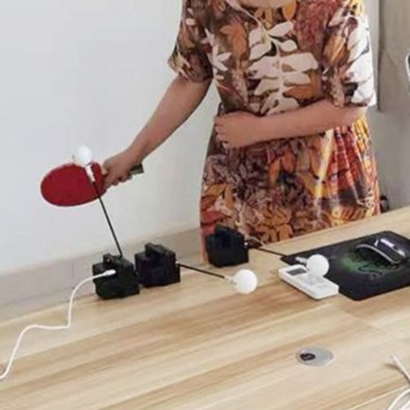 Portable Table Tennis Trainer  - Table Tennis Gun ulasan dan harga