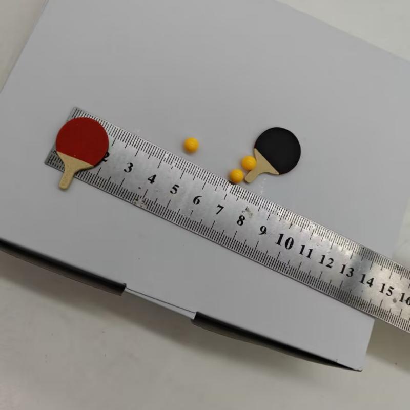 1Set Dollhouse Miniature Ping  - Table Tennis Club ulasan dan harga