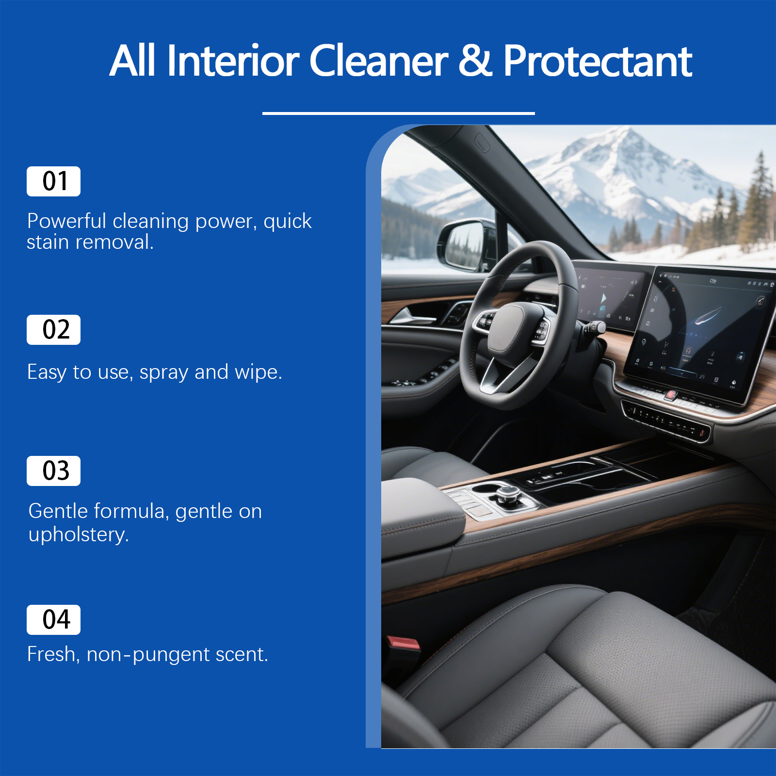 Car Interior Foam Cleaner Spra - Rubber Cleaner Foam ulasan dan harga