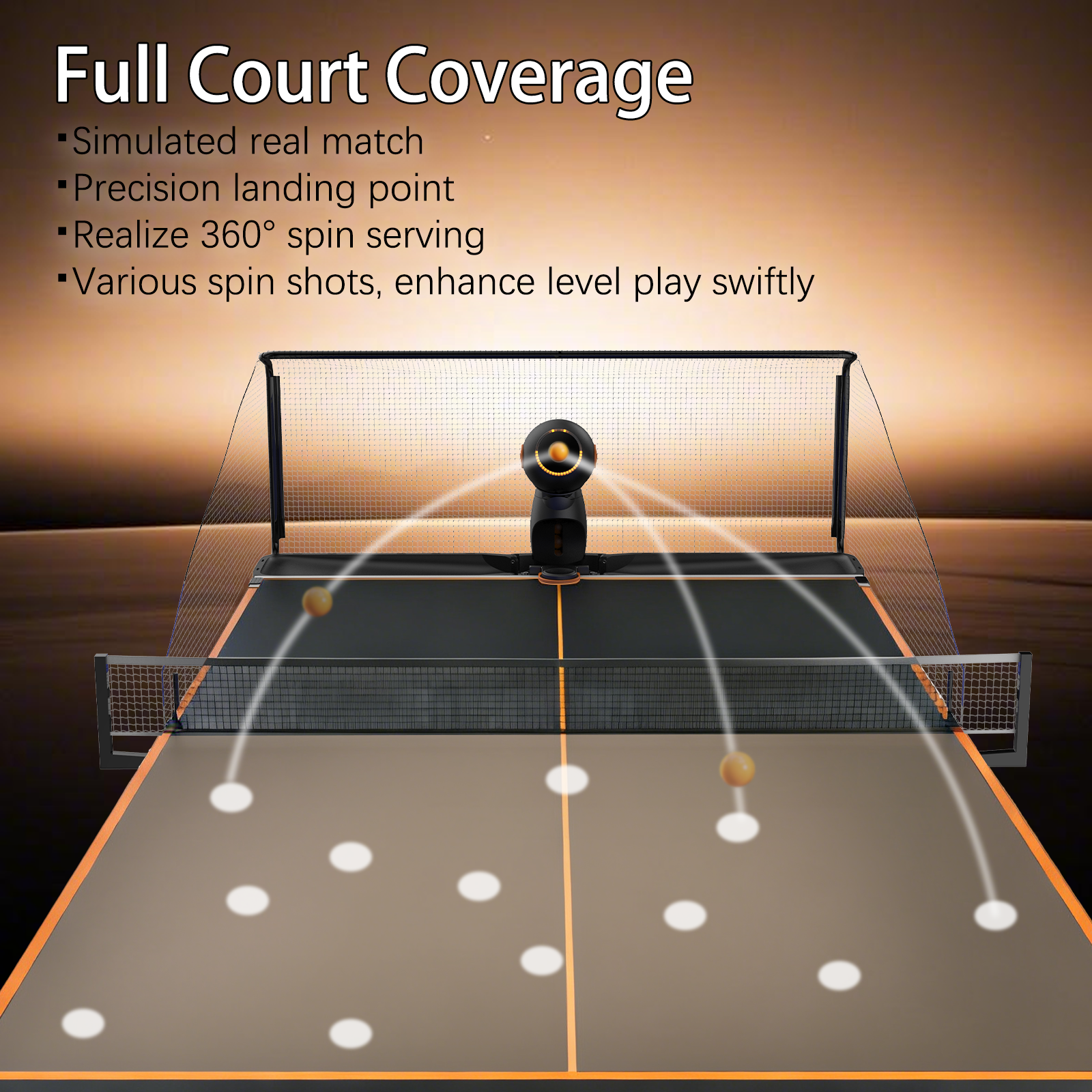 Dora Pro Table Tennis Serving  - Table Tennis Gun ulasan dan harga