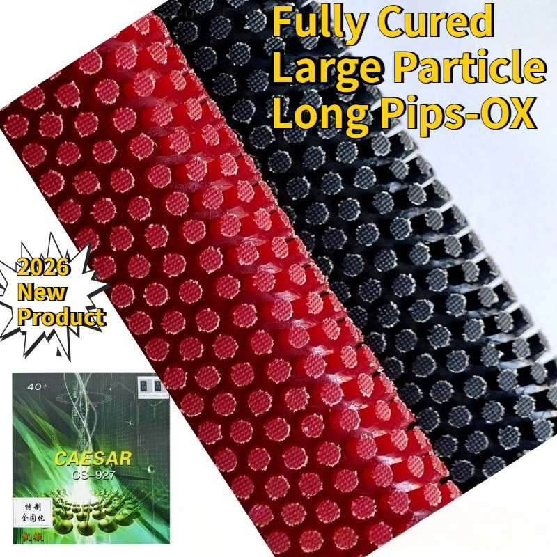2026 New CAESAR CS-927 OX Tabl - Table Tennis Rubber Anti Spin ulasan dan harga