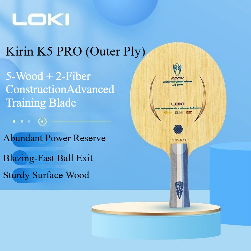 LOKI Kirin K5 PRO Table Tennis - Table Tennis Equipment ulasan dan harga