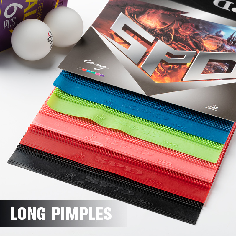 SPD Super Long Pips Table Tenn - Table Tennis Rubber Anti Spin ulasan dan harga