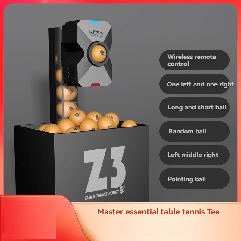 Single-person automatic ball s - Table Tennis Gun ulasan dan harga
