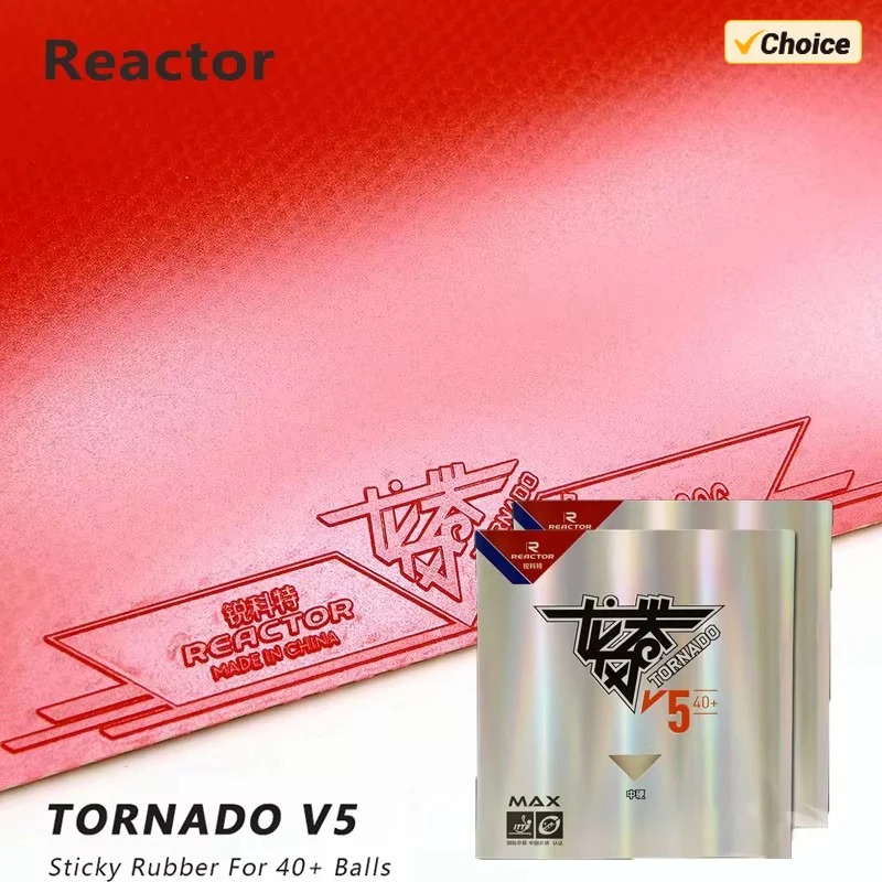 Reactor TORNADO V5 Sticky Loop - Table Tennis Rubber Anti Spin ulasan dan harga