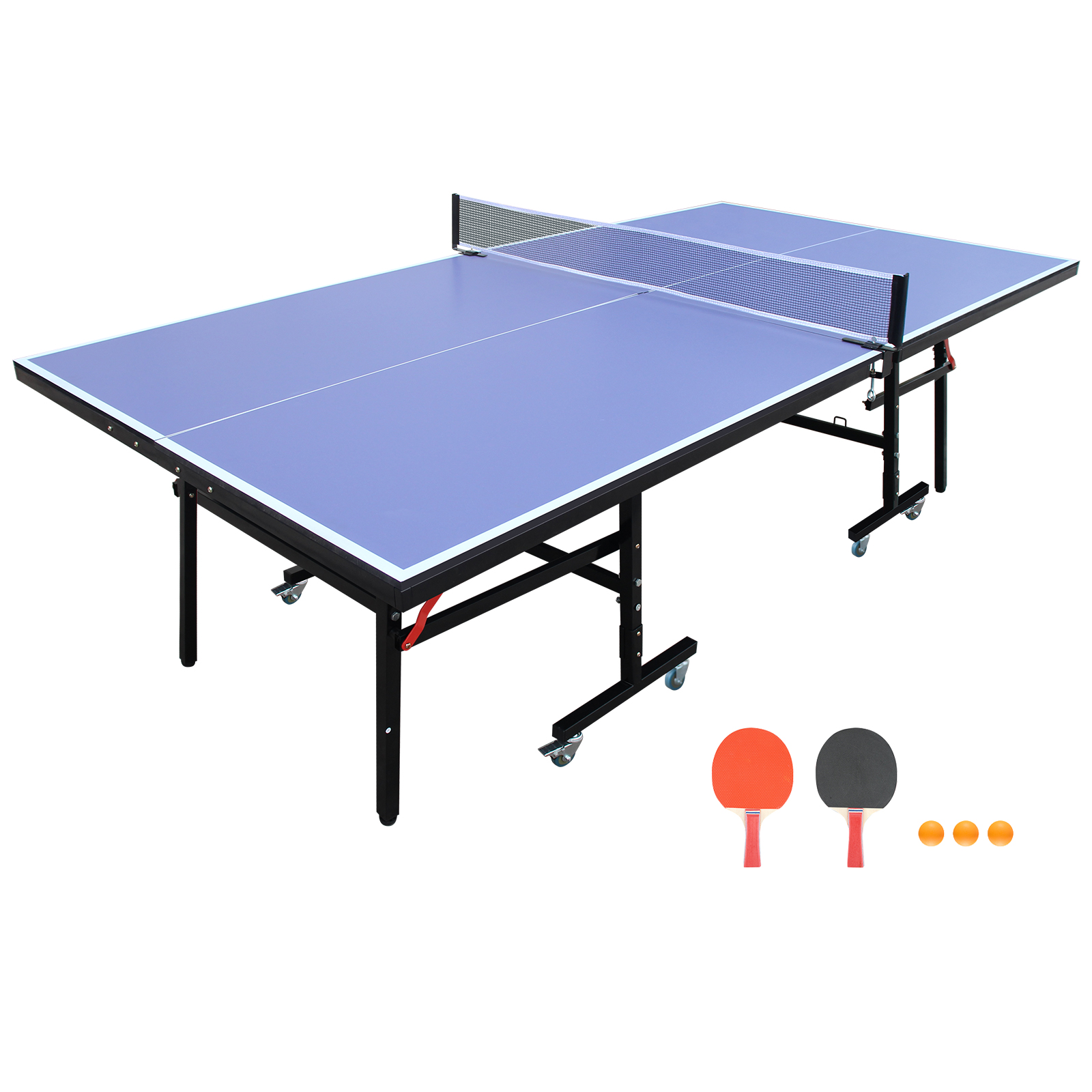 8 ft Blue Foldable Table Tenni - Table Tennis Net Set ulasan dan harga