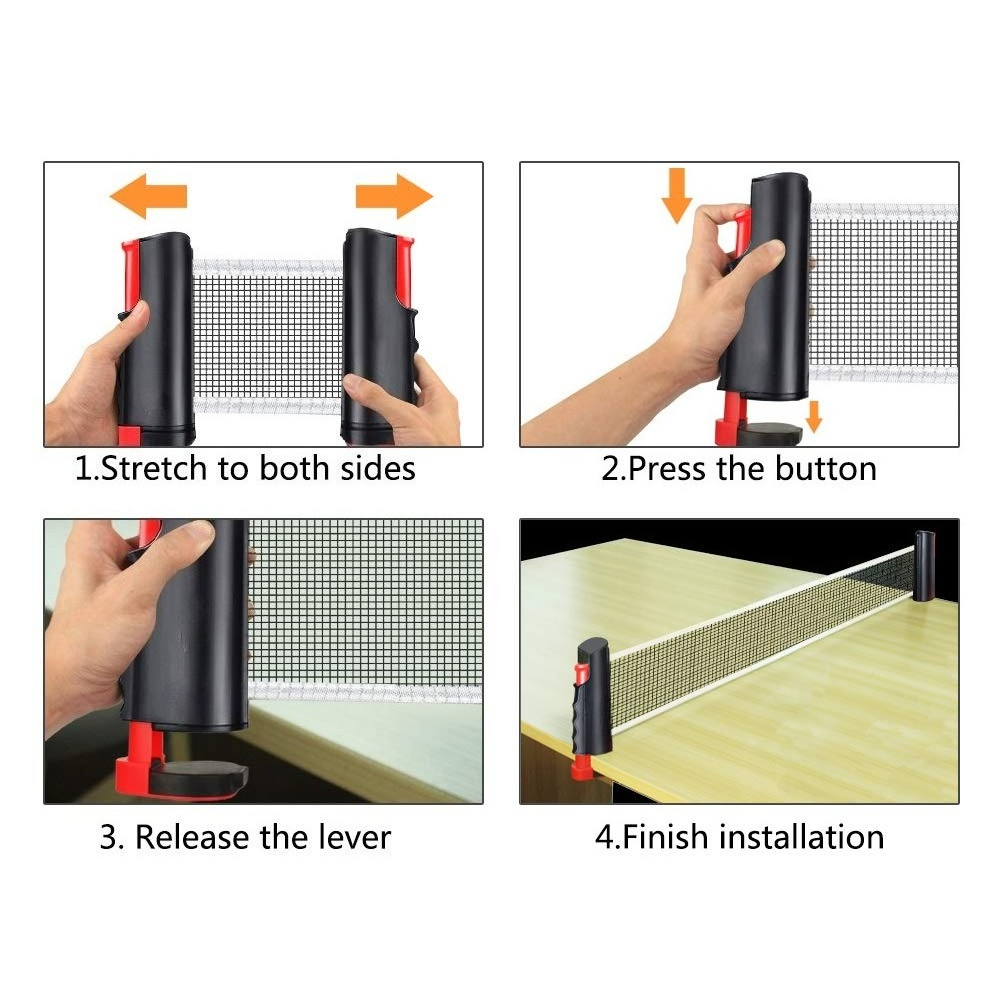 Table Tennis Net Ping Pong Rac - Table Tennis Net Set ulasan dan harga