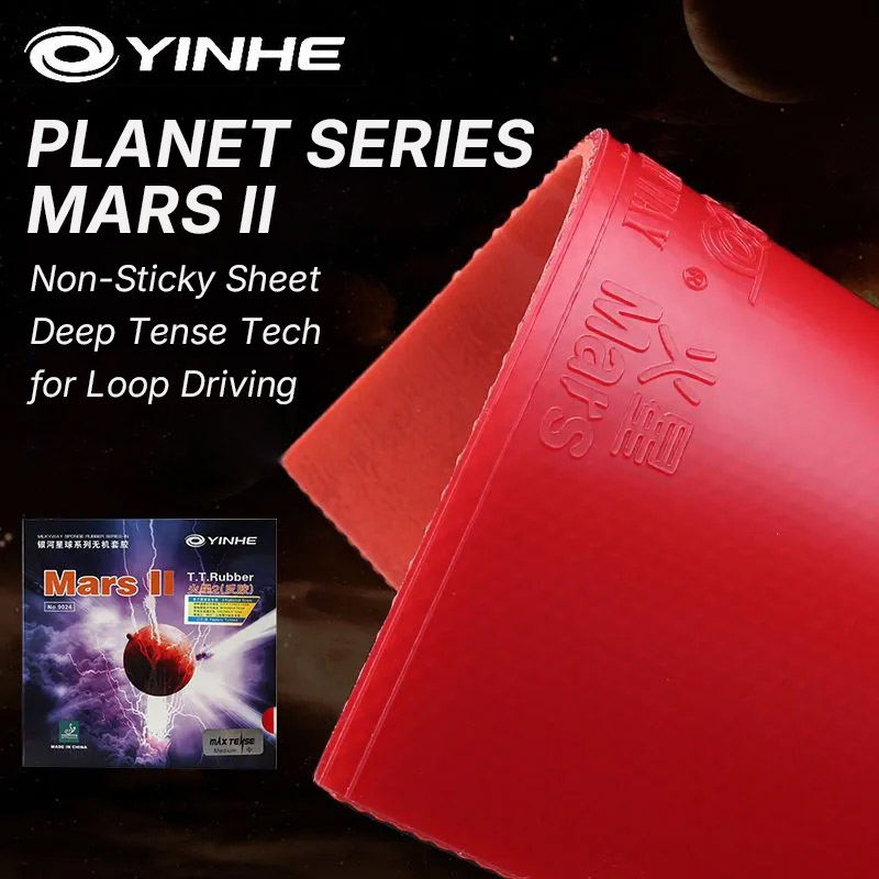 YINHE MARS 2 Table Tennis Rubb - Table Tennis Club ulasan dan harga