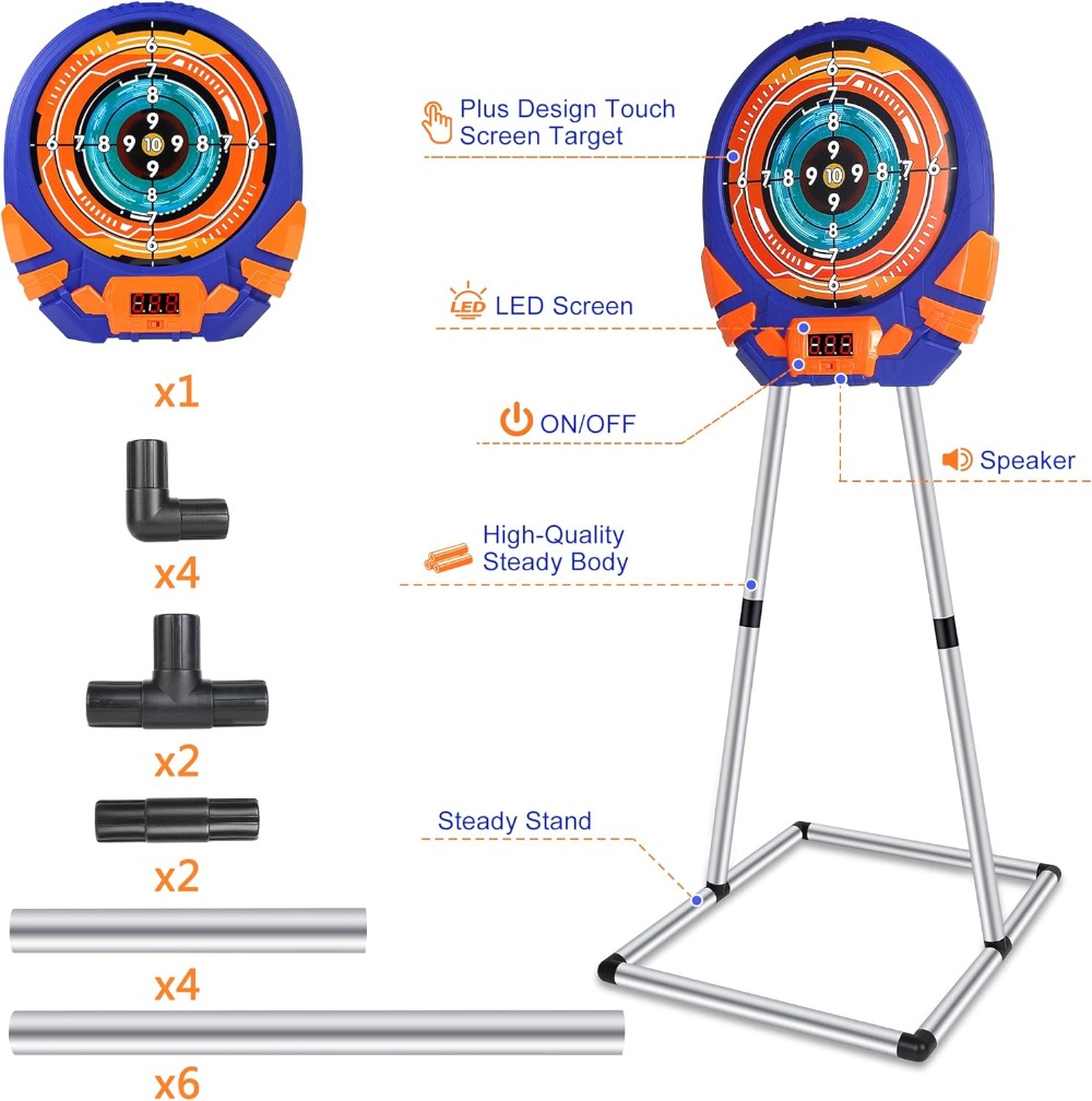 Upgrade Digital Shooting Game  - Practice Target Board ulasan dan harga