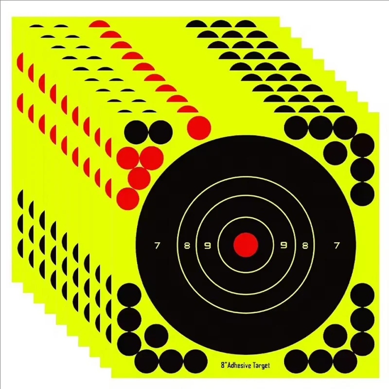 100PCS 8-inch Splatter Target  - Practice Target Board ulasan dan harga