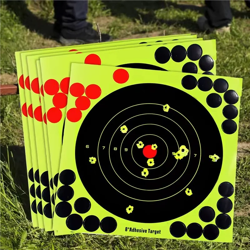 100PCS 8-inch Splatter Target  - Practice Target Board ulasan dan harga