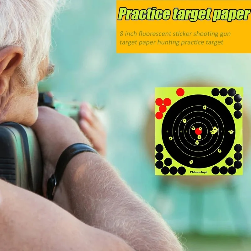 100PCS 8-inch Splatter Target  - Practice Target Board ulasan dan harga