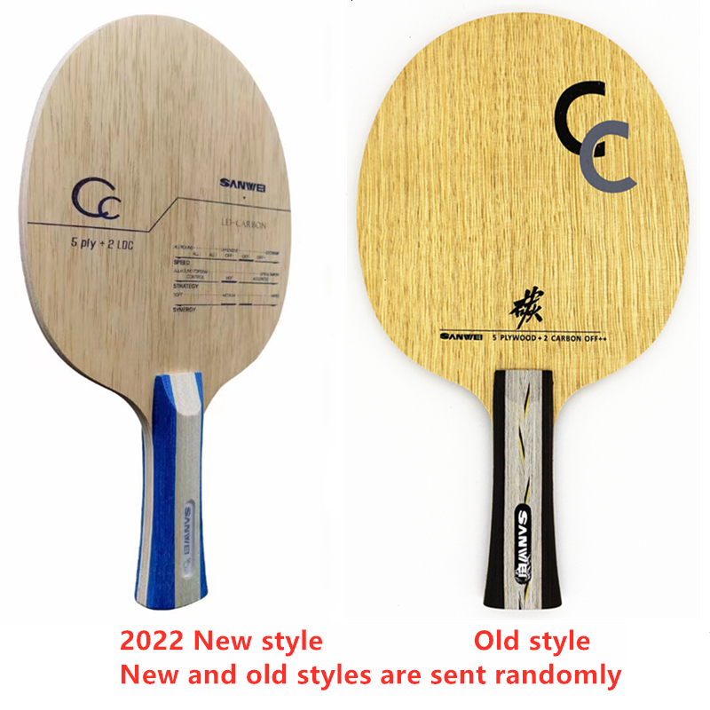 SANWEI CC 502E 5 Ply wood+2 Ca - Table Tennis Viscaria ulasan dan harga