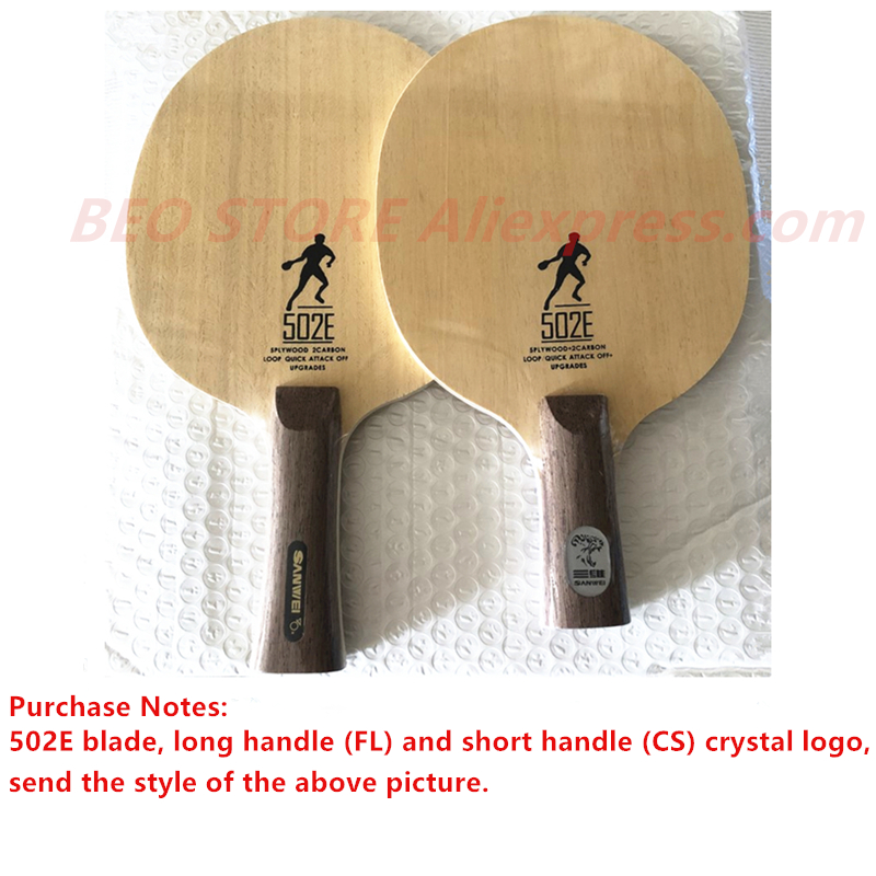 SANWEI CC 502E 5 Ply wood+2 Ca - Table Tennis Viscaria ulasan dan harga