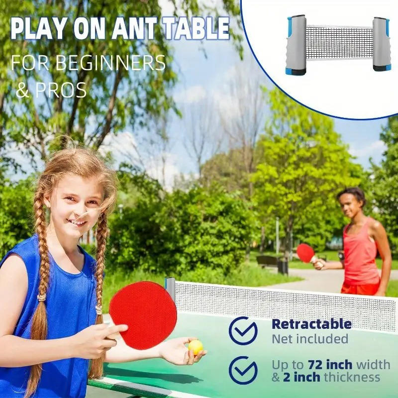 Retractable Table Tennis Net A - Table Tennis Equipment ulasan dan harga