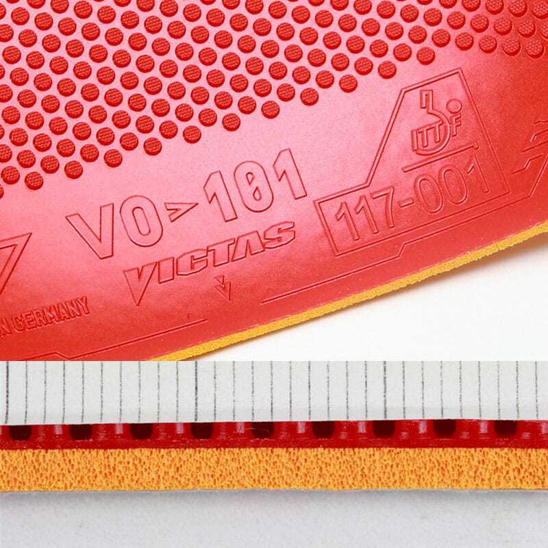 VICTAS V0101/102 Internal Ener - Table Tennis Rubber Anti Spin ulasan dan harga