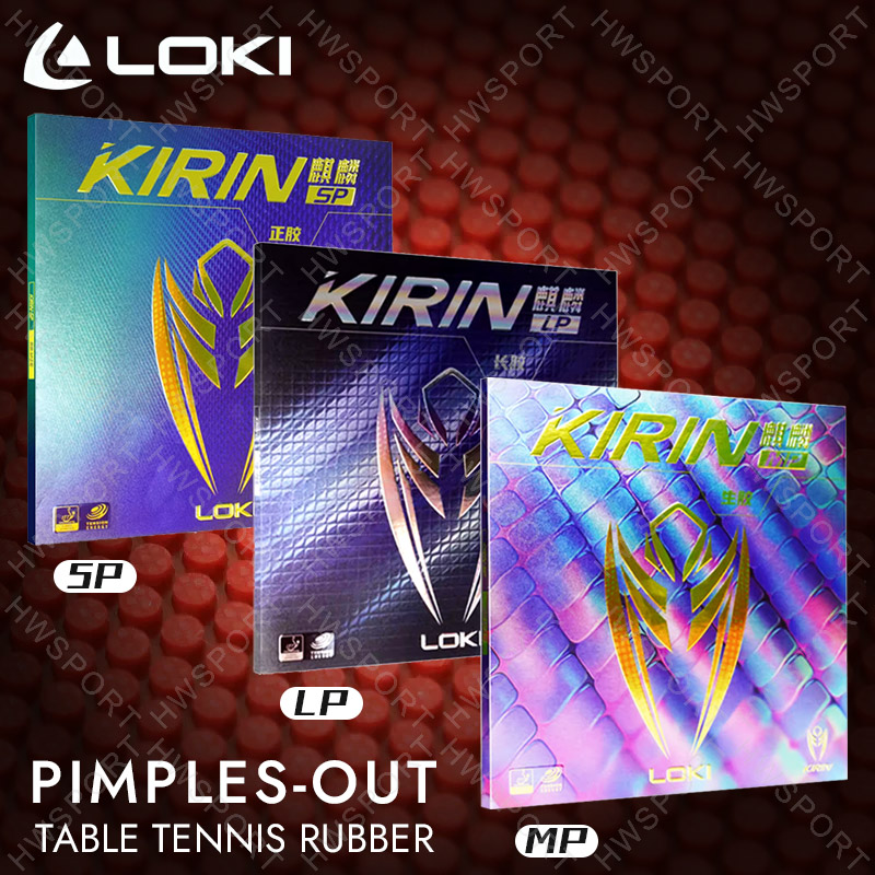 LOKI KIRIN Pimples-Out Table T - Table Tennis Movie ulasan dan harga