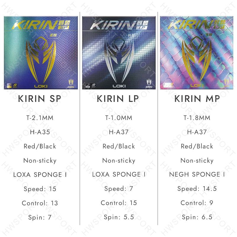 LOKI KIRIN Pimples-Out Table T - Table Tennis Movie ulasan dan harga