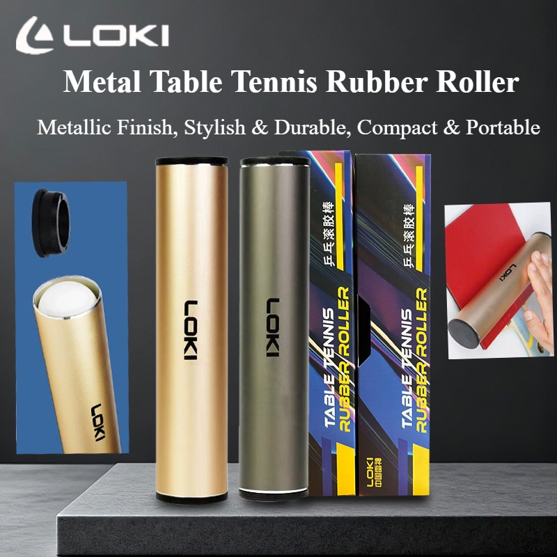 LOKI Metal Table Tennis Rubber - Table Tennis Equipment ulasan dan harga