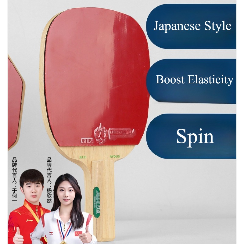 JEELS Japanese 1-Ply Ayous Woo - Table Tennis Equipment ulasan dan harga