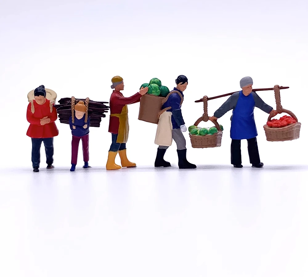 HO 1:87 Painted Figures HO Sca - Table Tennis Movie ulasan dan harga