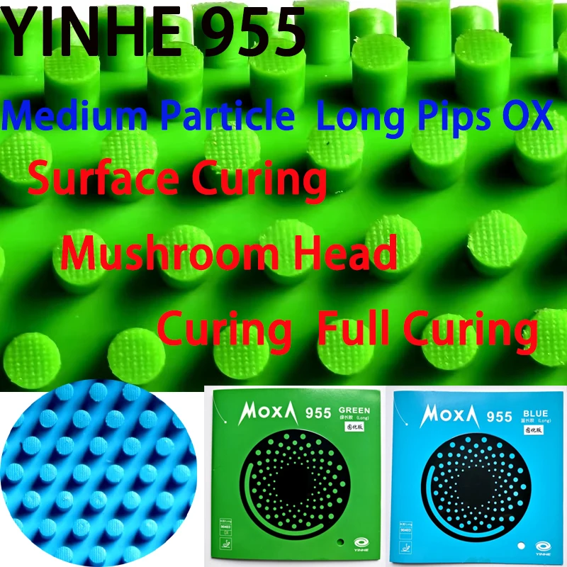 YINHE 955 Table Tennis Rubber  - Table Tennis Rubber Anti Spin ulasan dan harga